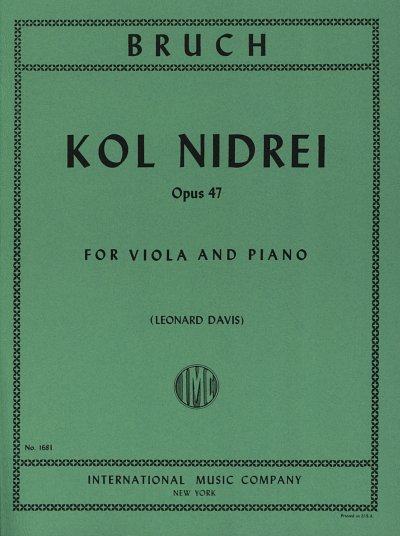 M. Bruch: Kol Nidrei Op. 47 (Bu)