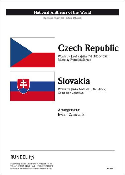 Franti_ek _kroup: Nationalhymnen der Tschechischen und der S