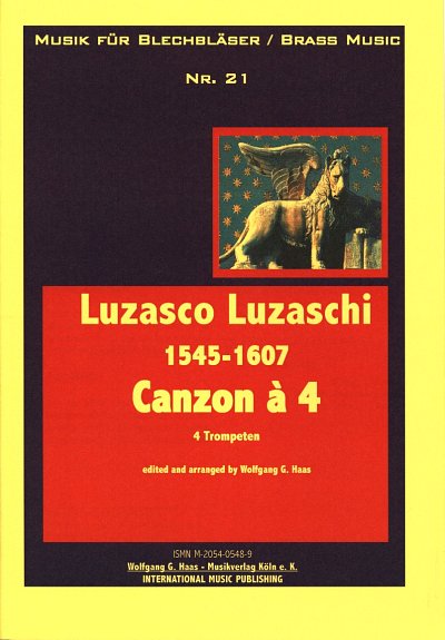 Luzaschi Luzasco: Canzon A 4 Musik Fuer Blechblaeser 21