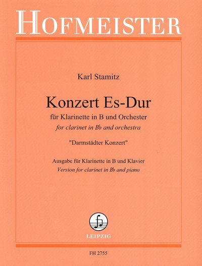 C. Stamitz: Konzert Es-Dur, KlarKlv (KlavpaSt)