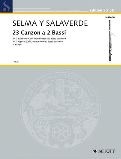 B. de Selma y Salaverde: 23 Canons and Two Basses
