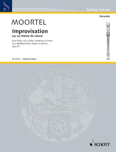 Moortel, Arie van de: Improvisation sur un thème de choral