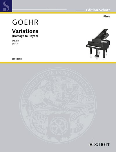 DL: A. Goehr: Variations, Klav