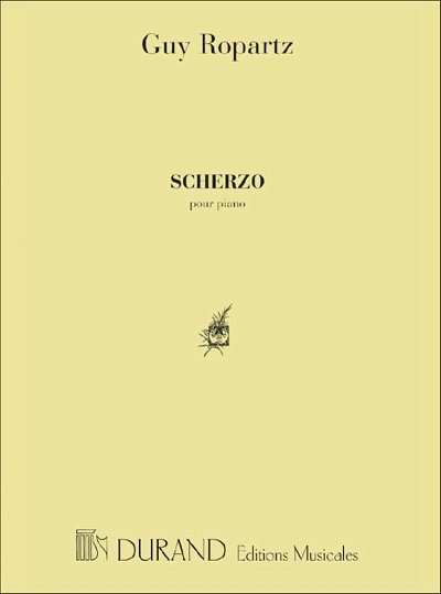 Scherzo Piano , Klav