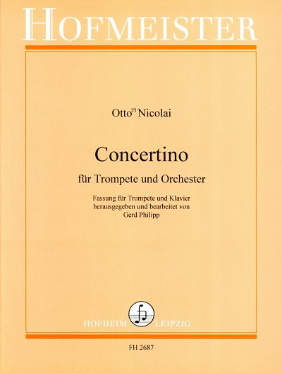 O. Nicolai: Concertino Es-Dur, TrpKlav (KA)