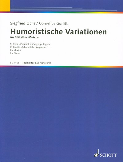 G.C./.O. Siegfried: Humoristische Variationen im Stil , Klav