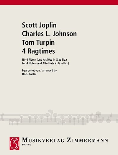 DL: S. Joplin: 4 Ragtimes (Pa+St)