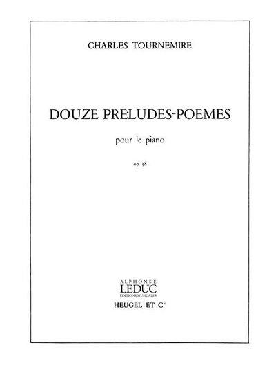 C. Tournemire: 12 Preludes-Poemes Op58, Klav