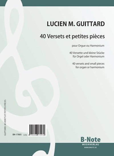 G.L. Marie: 40 leichte Versette und kleine Stücke , Orgm/Hrm