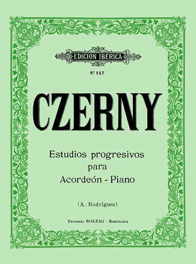 C. Czerny: Estudios Progresivos para Acordeón-Piano, Akk