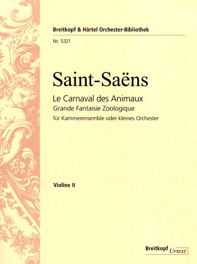 C. Saint-Saens: Le Carnaval des Animaux - De, SinfOrch (Vl2)