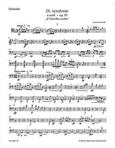 A. Dvo_ák: Sinfonie e-Moll Nr. 9 op. 95, Sinfo (Vc)