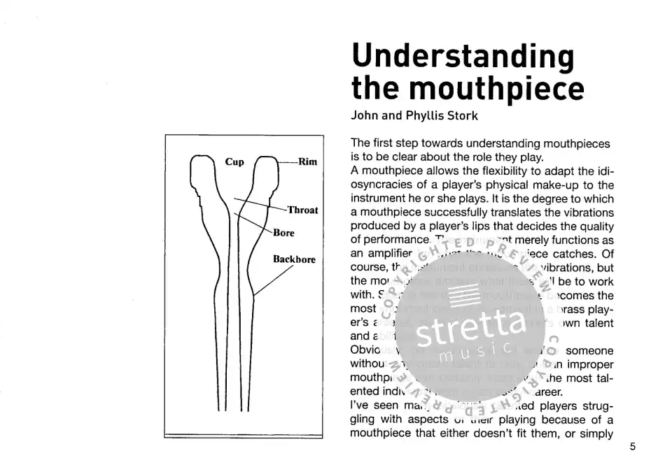 J. Stork: Understanding the Mouthpiece, 1Blech (Bu) (1)