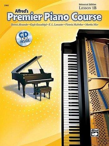 D. Alexander: Alfred's Premier Piano Course Less, Klav (+CD)