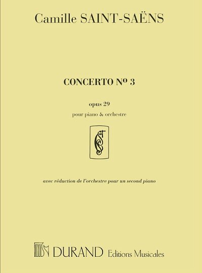 C. Saint-Saëns: Concerto 3 Opus 29, KlavOrch (KA)