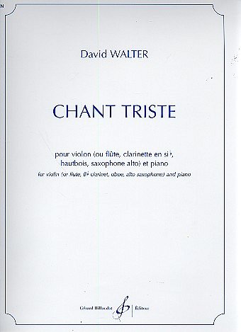 D. Walter: Chant Triste