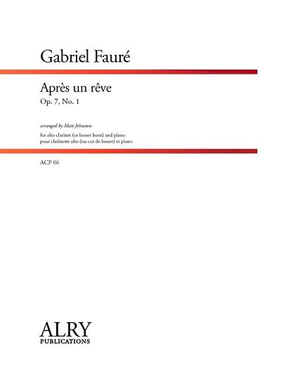 G. Fauré: Apres un Reve (Bu)