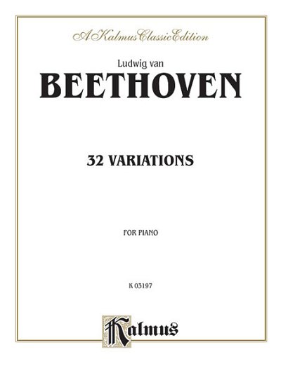 L. v. Beethoven: 32 Variations, Klav