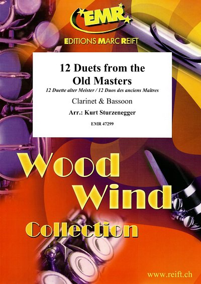 K. Sturzenegger: 12 Duets from The Old Masters, KlarFg