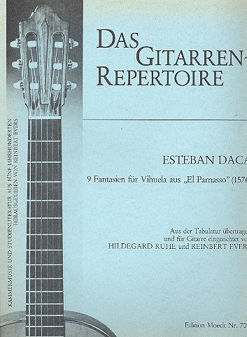 E. Daza: Das Gitarren-Repertoire, VihGi