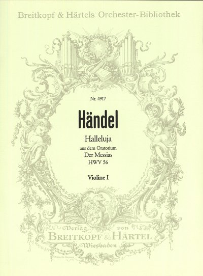 G.F. Händel: Halleluja, Gch4OrchBc (Vl1)