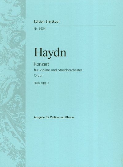 J. Haydn: Konzert für Violine und Streichorc, VlStrBc (KASt)