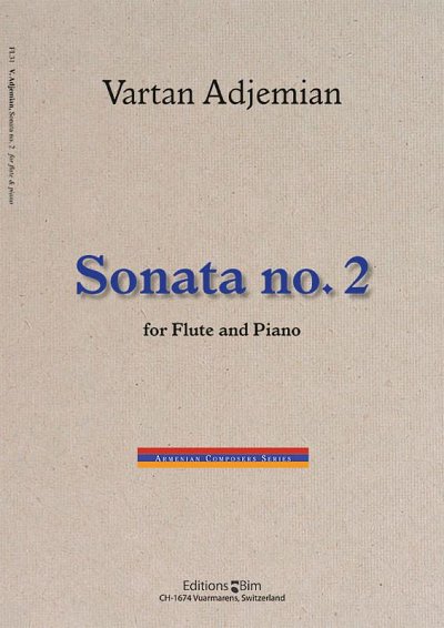 V. Adjemian: Sonata No. 2, FlKlav (KlavpaSt)