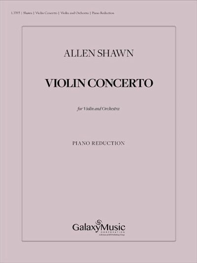 Violin Concerto, Sinfo (Part.)