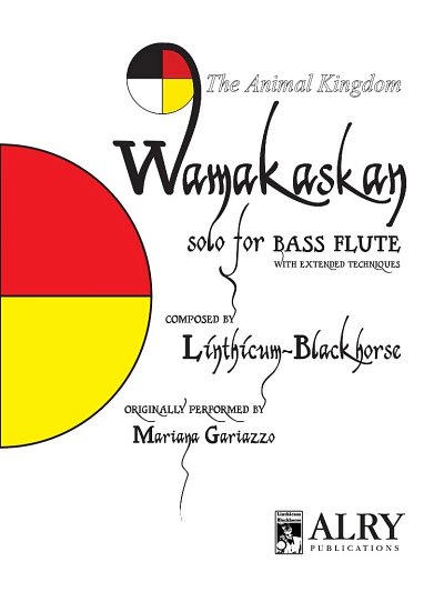 Wamakaskan for Solo Bass Flute (Sheet Music)