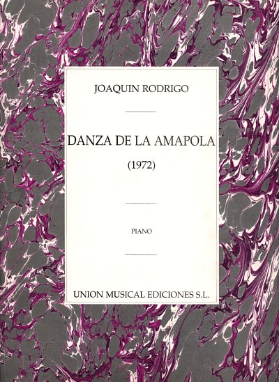 J. Rodrigo: Danza De La Amapola, Klav