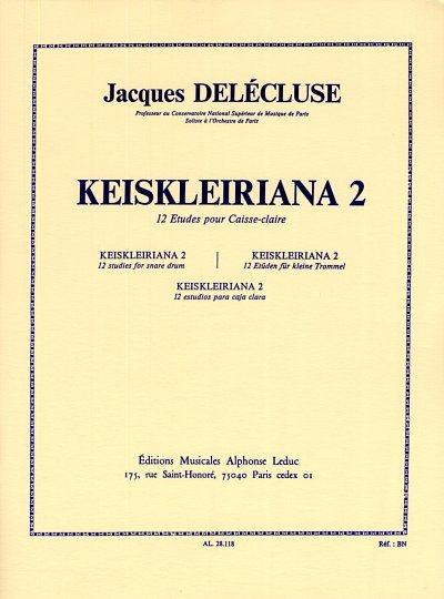 J. Delécluse: Keiskleiriana 2, Kltr