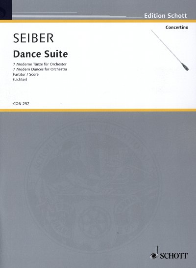 M. Seiber: Dance Suite , Orch (Part.)