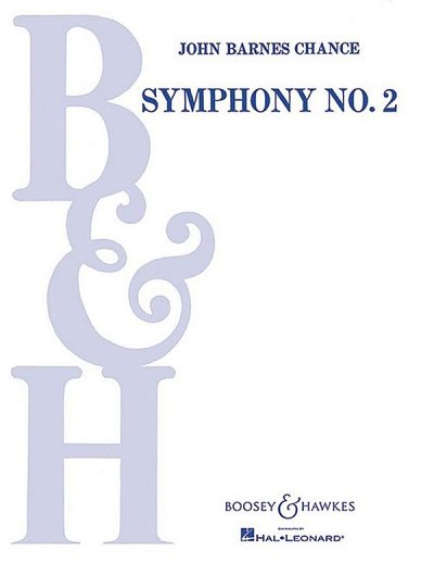 J.B. Chance: Symphony No. 2, BlensSchl (Pa+St)