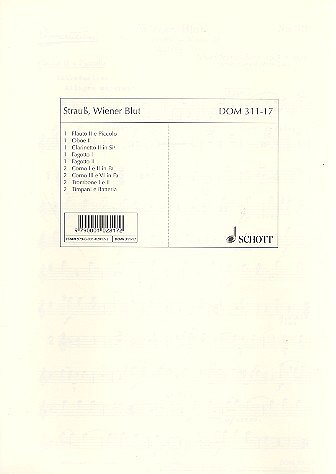 J. Strauß (Sohn): Wiener Blut op. 354 , Orch