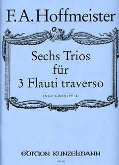 F.A. Hoffmeister: 6 Trios, 3Fl (Pa+St)