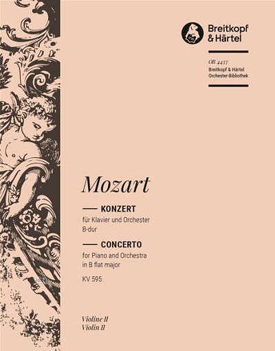 W.A. Mozart: Klavierkonzert [Nr. 27] B-dur K, KlavOrch (Vl2)