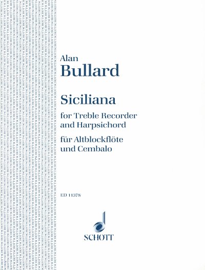 A. Bullard: Siciliana , AbflCemb