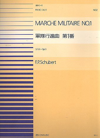 F. Schubert: Militär-Marsch op. 51/1 D 733 2, Klav4m