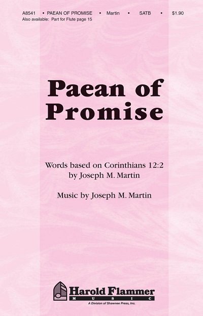J. Martin: Paean of Promise (Chpa)