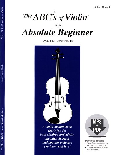 J. Tucker Rhoda: The ABC's of Violin 1, Viol (+CD)