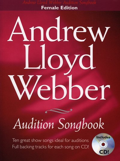 Webber Andrew Lloyd: Audition Songbook - Female Edition