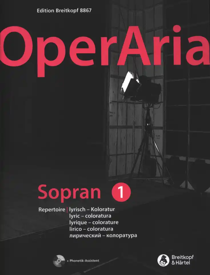 P. Ling: OperAria 1 - Sopran (lyrisch-Kolora, GesSKlav (+CD) (0)