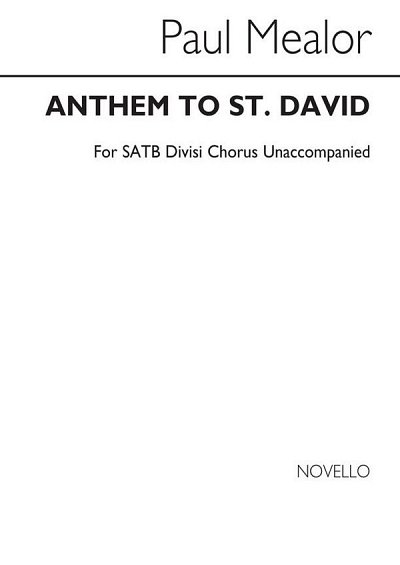 P. Mealor: Anthem To St. David, GchKlav (Chpa)