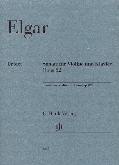 E. Elgar: Sonate op. 82, VlKlav (KlavpaSt)