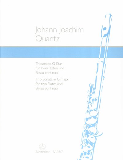 J.J. Quantz: Triosonate G-Dur, 2Fl/Ob/VlBc (Klavpa2Solo)