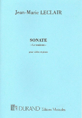 Sonate Le Tombeau Pour Violon Et Piano, VlKlav (KlavpaSt)