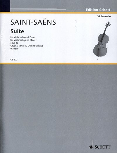 C. Saint-Saëns: Suite d-Moll op. 16 , VcKlav