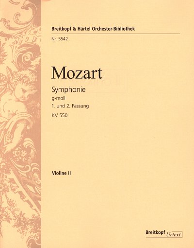 W.A. Mozart: Symphonie Nr. 40 g-moll KV 550, Sinfo (Vl2)