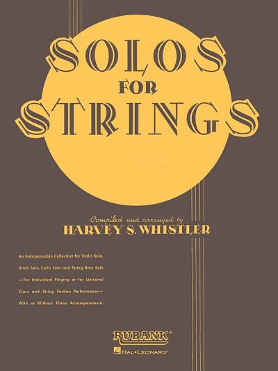 Solos For Strings - Violin Solo (First Position), Viol