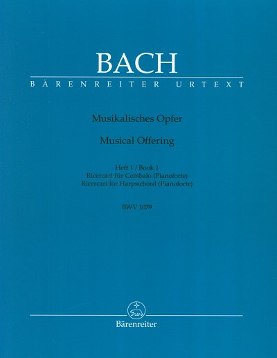 J.S. Bach: Musikalisches Opfer 1 c-Moll , Cemb/Klav (Klavpa)